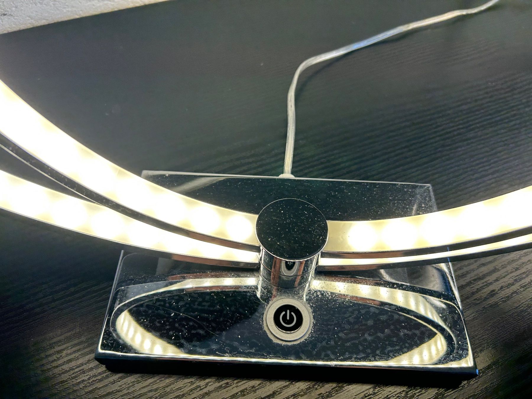 Lampen: LED Tischlampen Set Ring Design Chrom gebraucht – Gebraucht aus Murten von zia_6czz 3