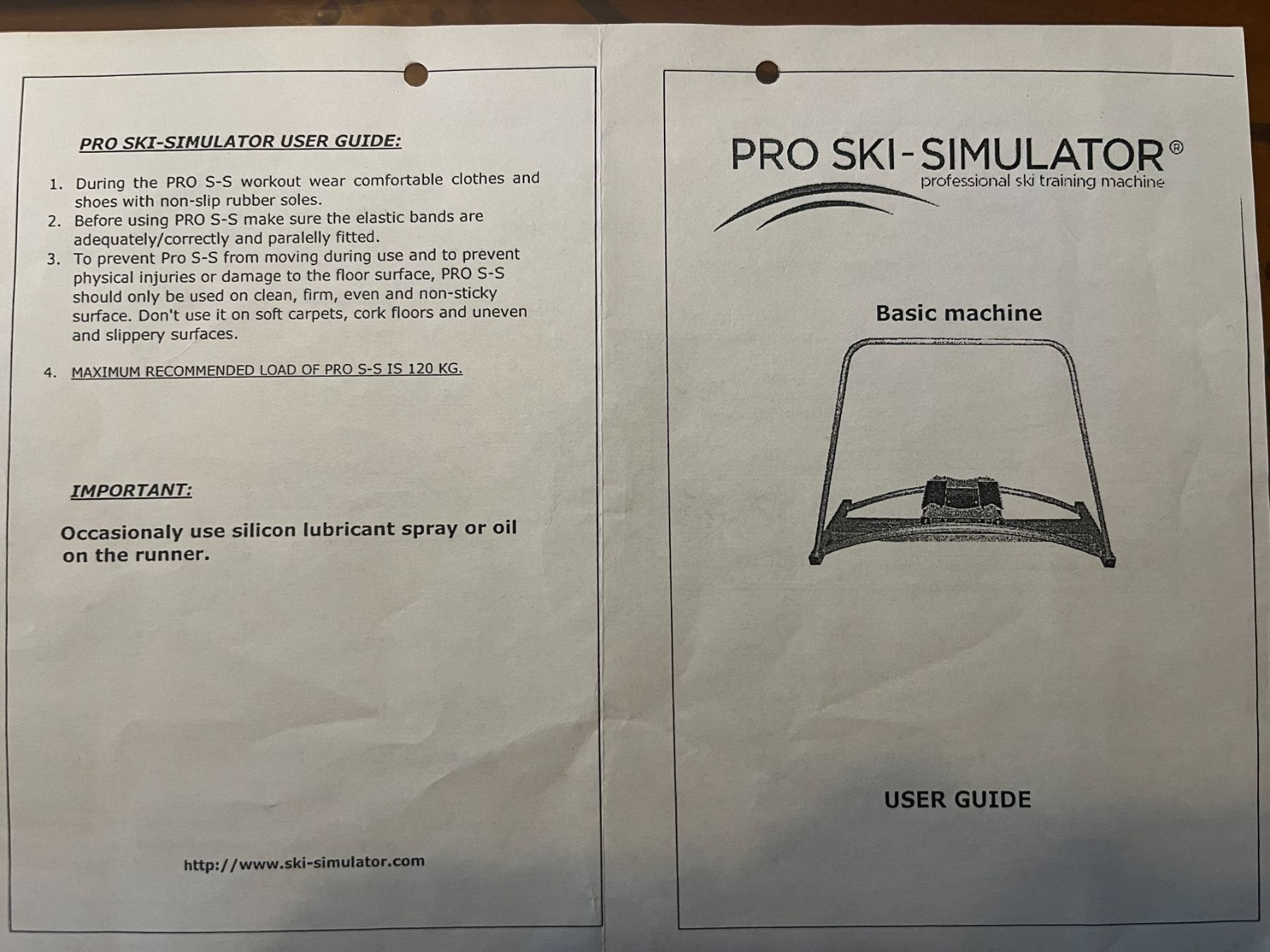 Skis: PRO SKI-SIMULATOR – D'occasion à Schaanwald par marx_an