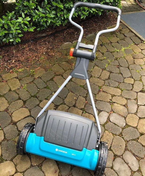 Spindelmäher GARDENA Comfort 400 C mit Fangkorb Kaufen auf Ricardo