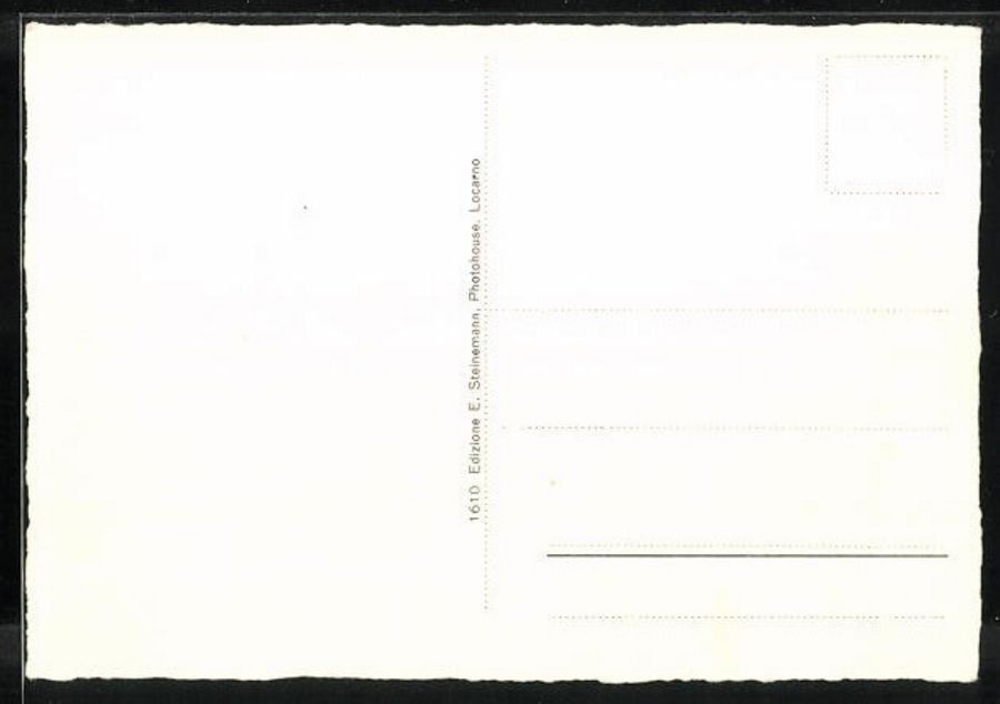 Cartoline postali: Brione, fontana, verso 1940 – Usato da Frauenfeld venduto da POML 1