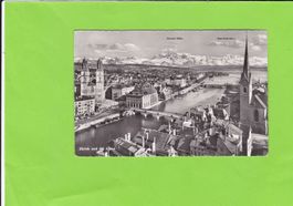 Zürich und die Alpen