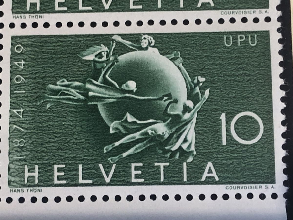 Alle Briefmarken: Andruck - spektakulärer Viererblock 294.1.09 – Neu (gemäss Beschreibung) aus Lufingen von Rac0 3