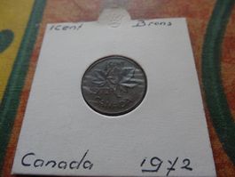 CANADA 1 Cent 1972