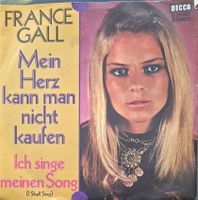 Vinyl-Single France Gall - Mein Herz kann man nicht kaufen