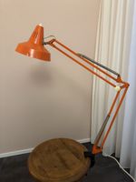 Architektenlampe vintage orange 70er