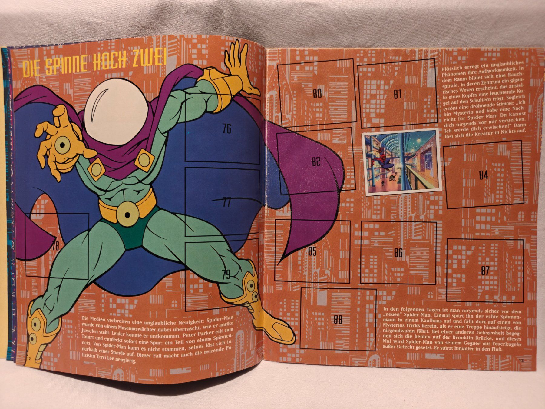 Panini Album: Spider-Man 1995 Panini Stickeralbum – Usato da Gutenswil venduto da Vulcano21 4