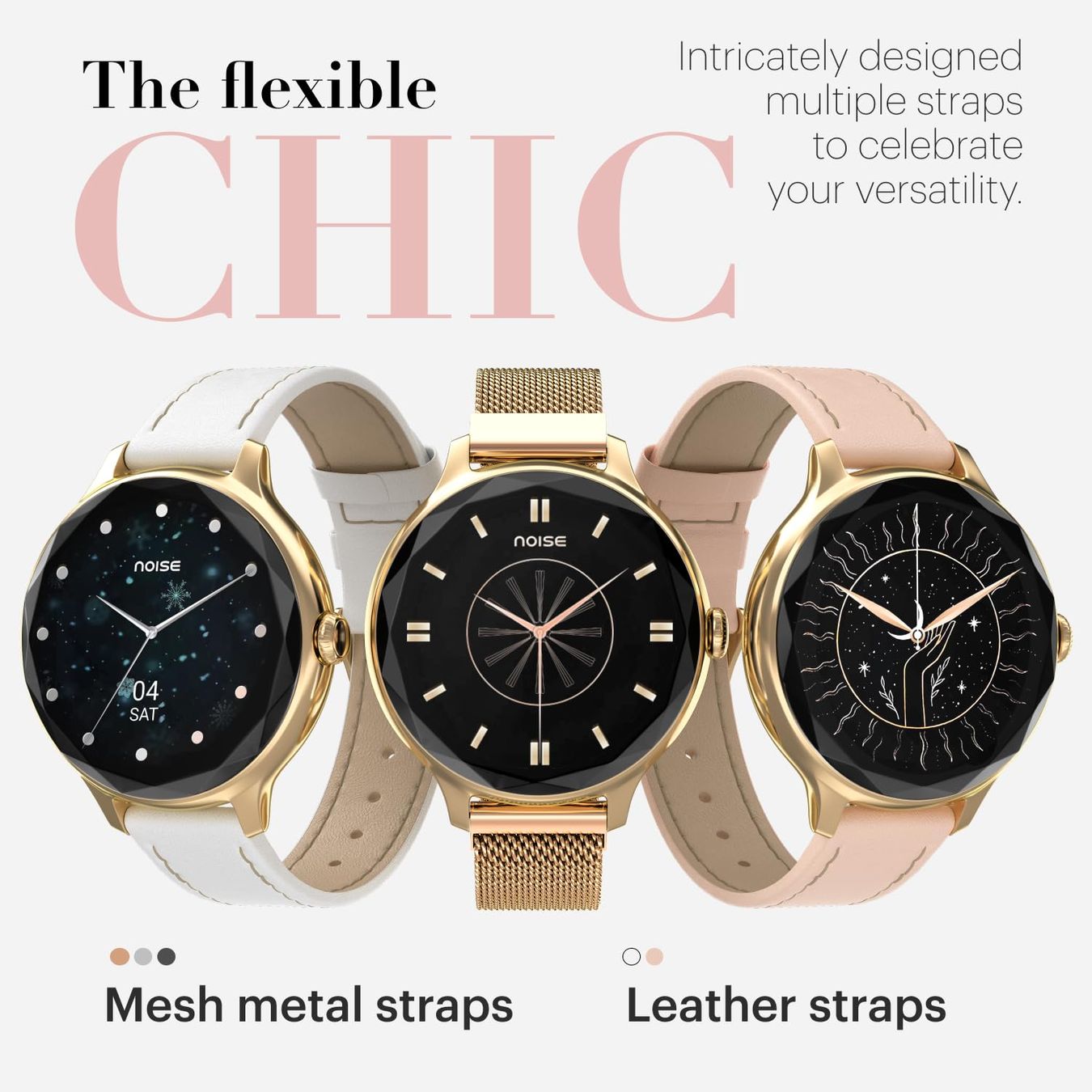 Smartwatch: NoiseFit Diva Smartwatch Pearl White – Nuovo e nell'imballaggio originale da Dietlikon venduto da Salesmax 7