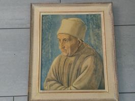 Portrait eines alten Mannes (Reproduktion)