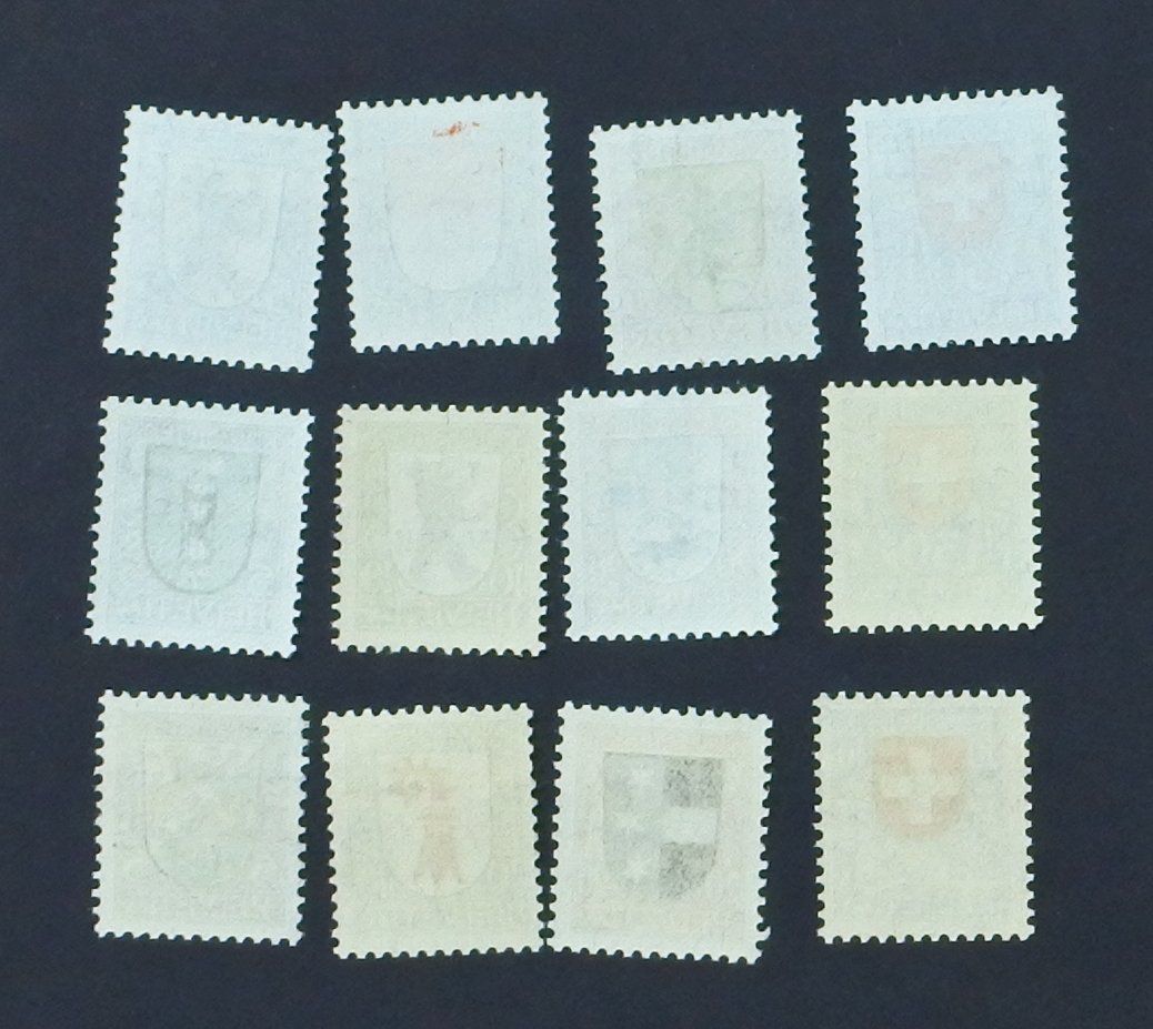 Alle Briefmarken: Pro Juventute 1924-26 J29-40 ** – Neu (gemäss Beschreibung) aus Lugano von fc2017 1