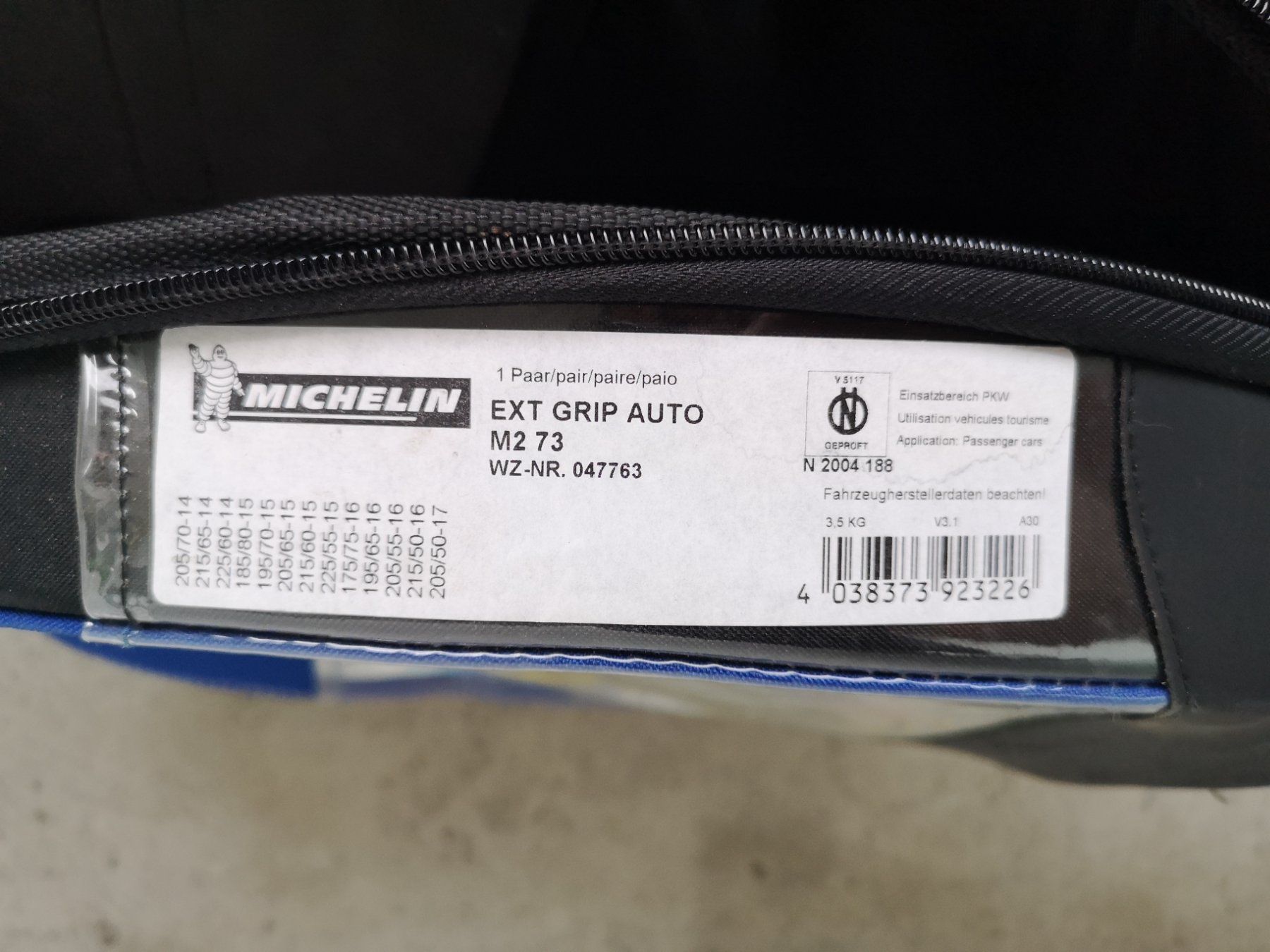 Catene da neve: Michelin Extrem Grip Automatic Schneeketten – Usato da Goldau venduto da MacPad 2