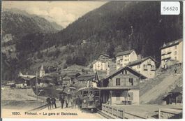 Finhaut - La Gare - animee