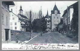 1903, SURSEE, UNTERTHOR, SAUBERE KARTE