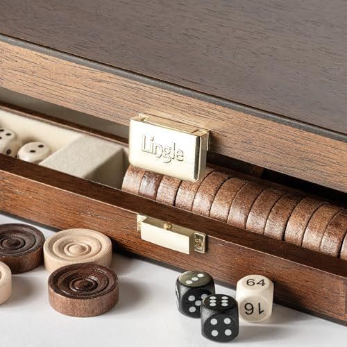 Jeux: Premium Walnuss Backgammon-Set 30 Holz Dame – Neuf avec emballage d'origine à Hundwil par pak_b5sl 5