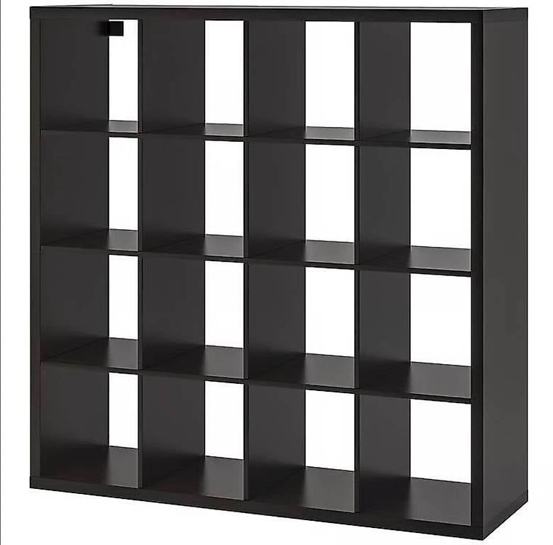 Ikea Regale: kallax 5x5 schwarz – Gebraucht aus Basel von mentaltrap