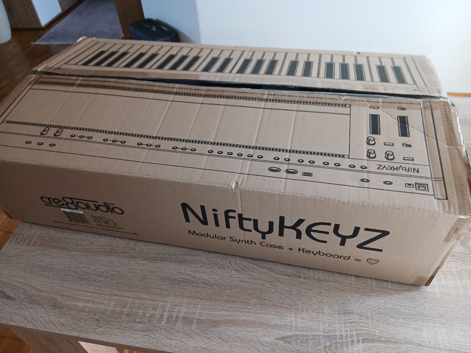 Instruments de musique: Cre8Audio NiftyKEYZ Modular Synth Case Keyboard – Neuf (Voir description) à Othmarsingen par Studio15 3