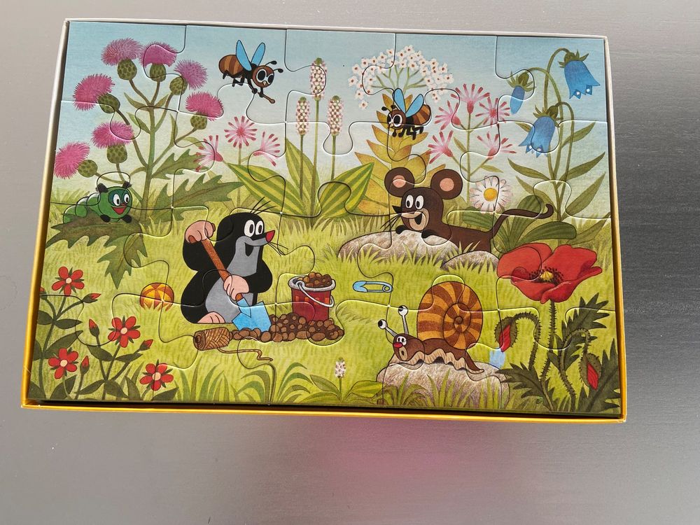 Ravensburger Puzzle 2x20, Der Maulwurf im Garten Kaufen auf Ricardo