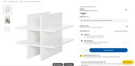 IKEA KALLAX Flascheneinsatz 33x33 cm neu -Wiitergäh
