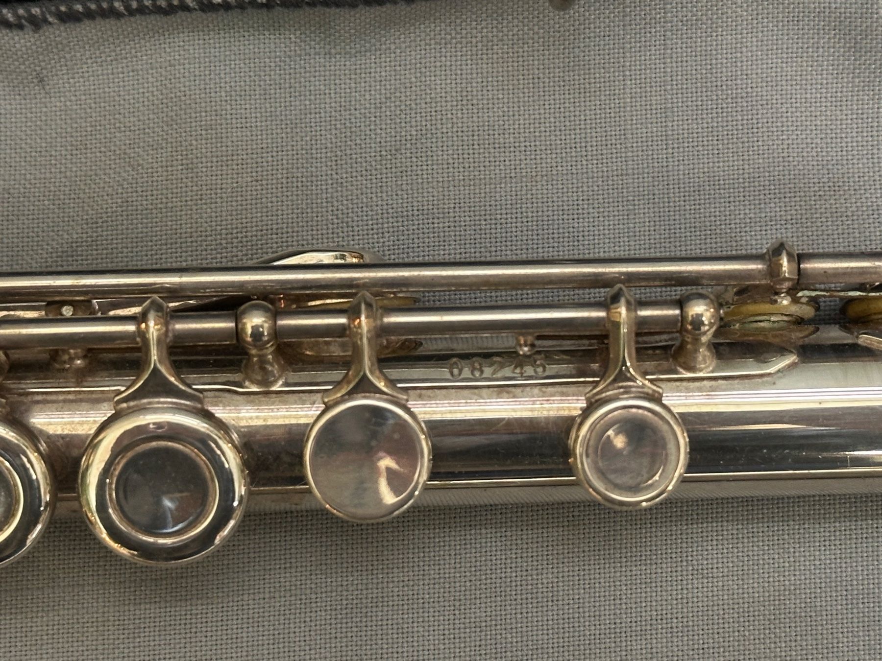 Musikinstrumente: Blessing USA Querflöte – versilbert – mit Originaletui – Gebraucht aus Otelfingen von Yossi-68 1