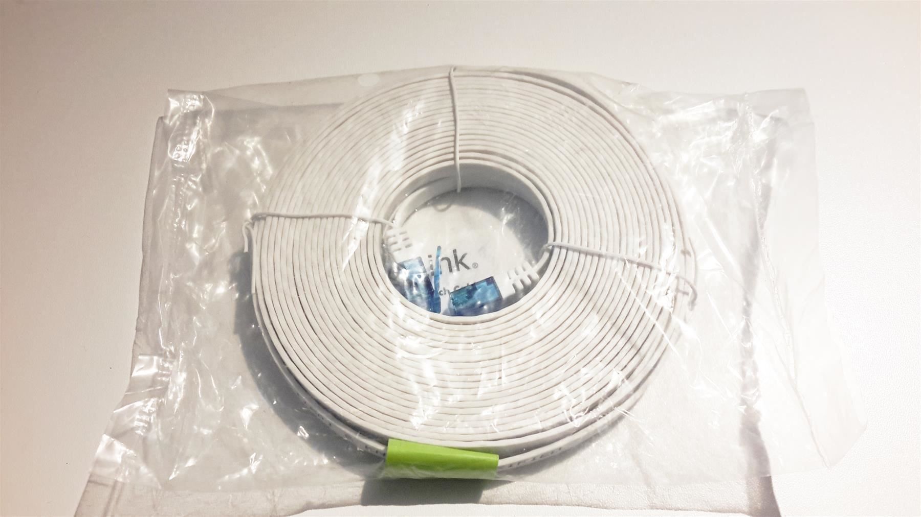 Cavi: Netzwerk Kabel, 10 m, weiss – Nuovo e nell'imballaggio originale da St. Gallen venduto da cointec 4