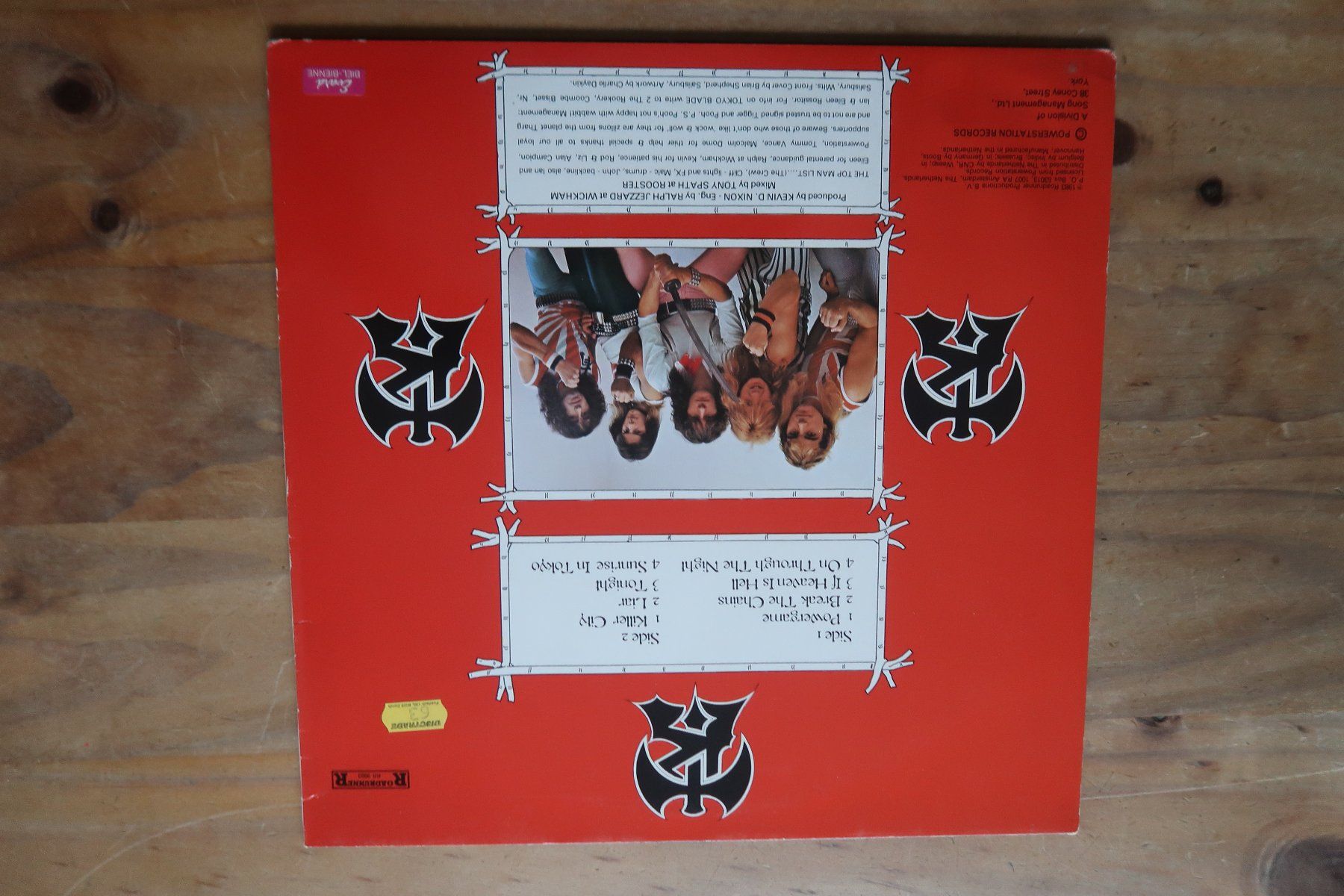 Dischi in vinile: TOKYO BLADE - ST - VINYL LP – Usato da Basel venduto da Patiscat 1