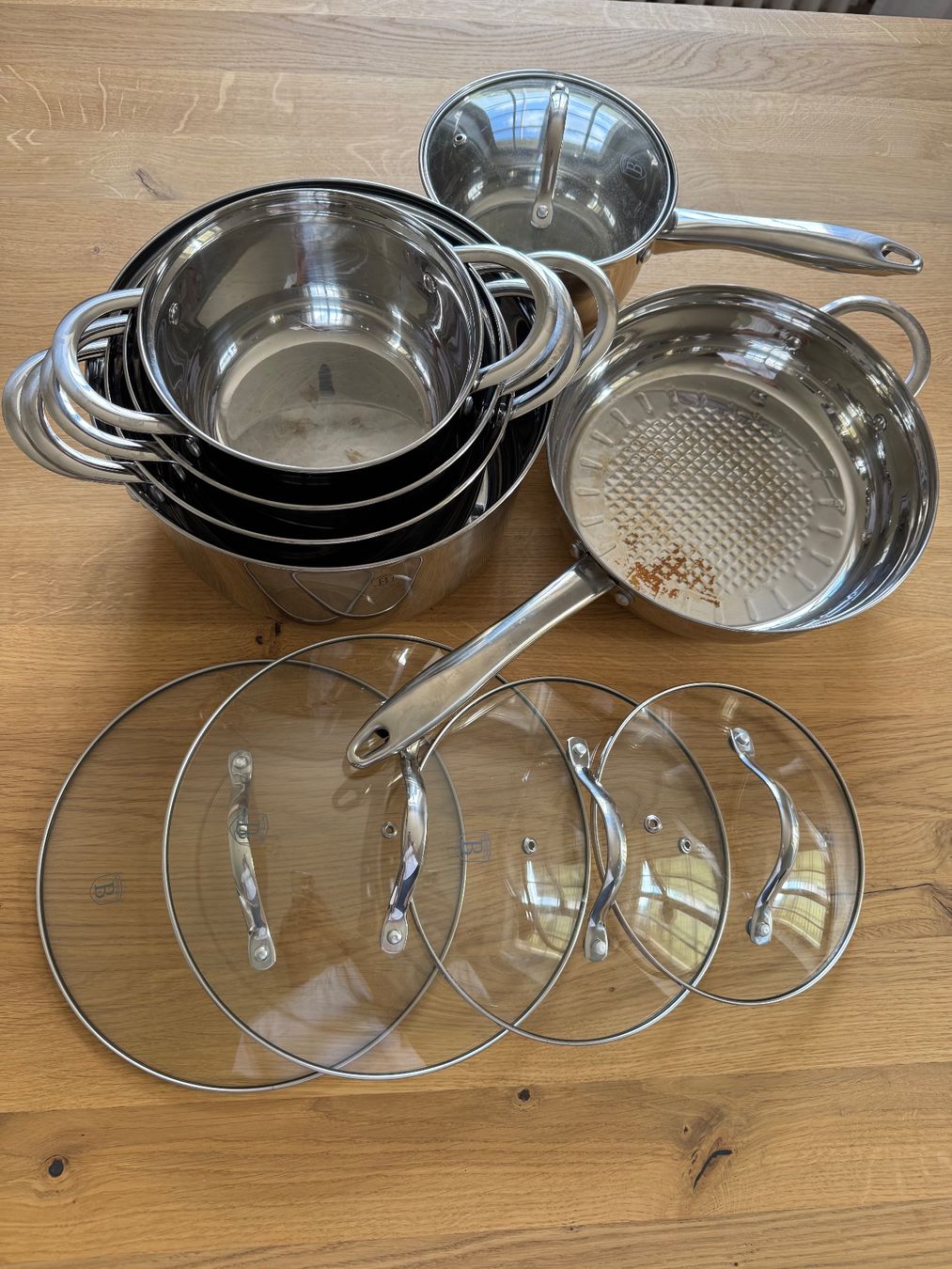 Padelle: Berlinger Haus 12-teiliges Kochgeschirr-Set – Difettoso da Solothurn venduto da urwylers