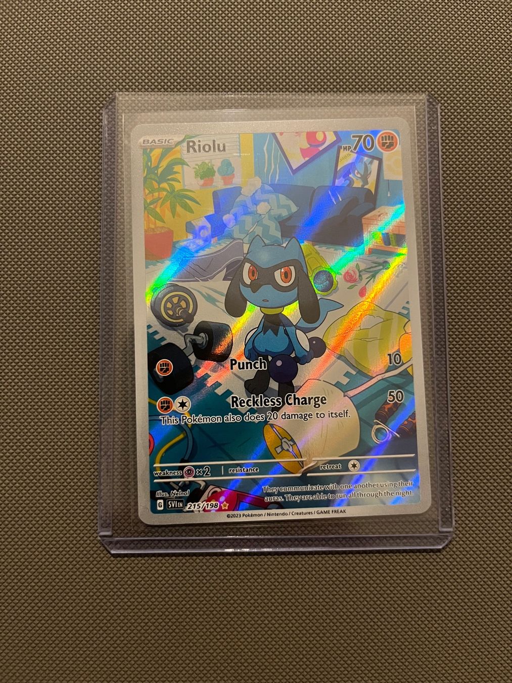 Pokémon Carte collezionabili: Pokémon - Riolu 215/198 – Nuovo (secondo la descrizione) da Sirnach venduto da mar_2bxd