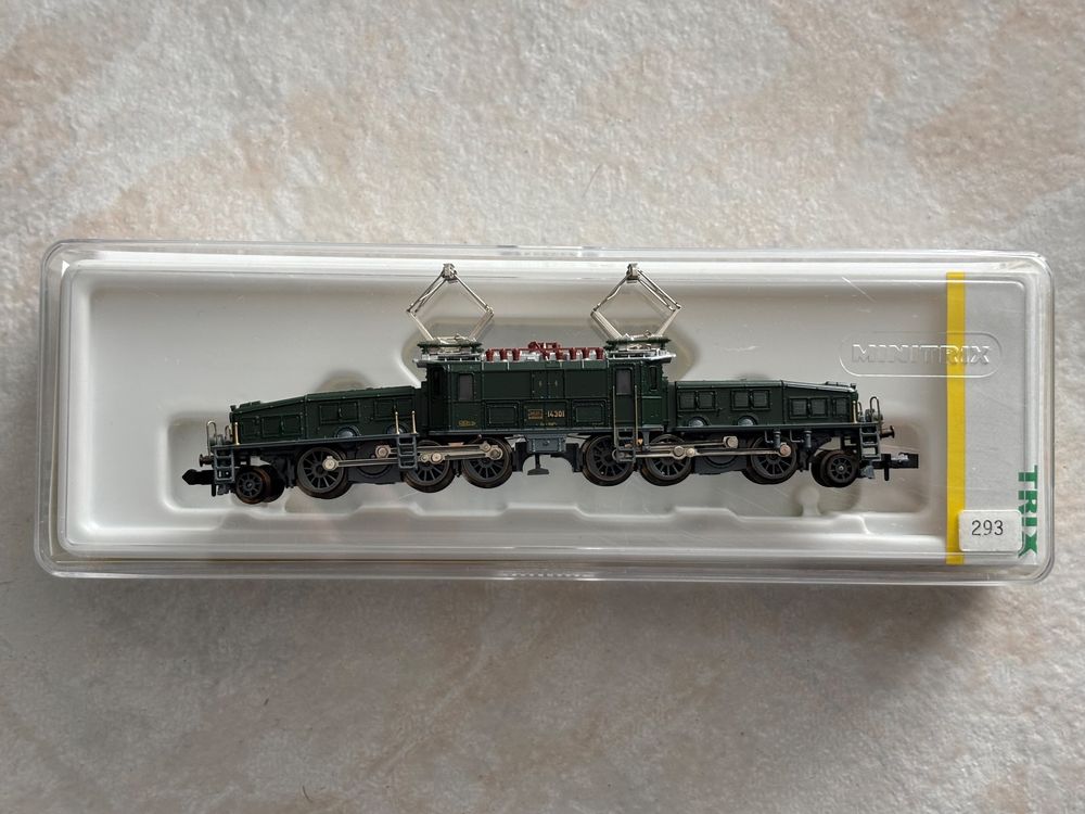 Trix Modelleisenbahnen: Minitrix 12672 Elok Kroko 14301 SBB – Neu (gemäss Beschreibung) aus Hauterive NE von eriamch 2