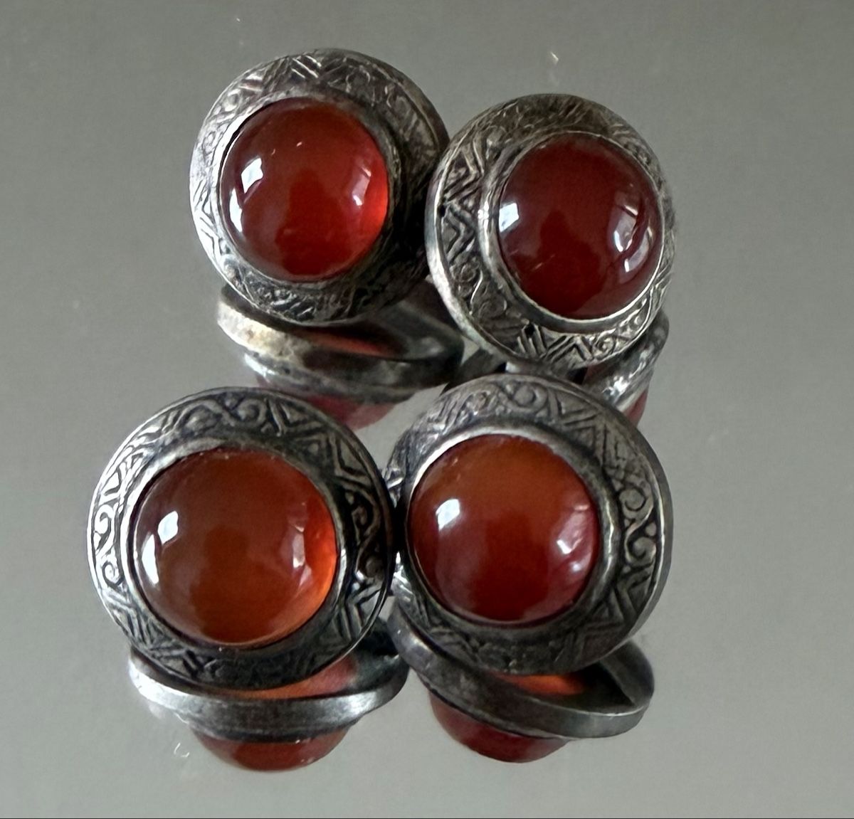 Gemelli: vintage cufflinks Silver 935 – Usato da Binningen venduto da Sophiescloset 1