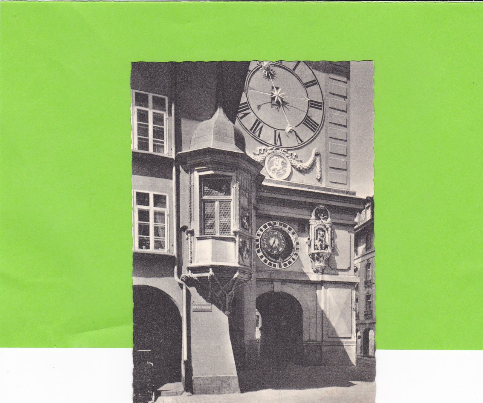 Cartoline postali: Detail Zeitglockenturm – Usato da St. Peterzell venduto da neckertal