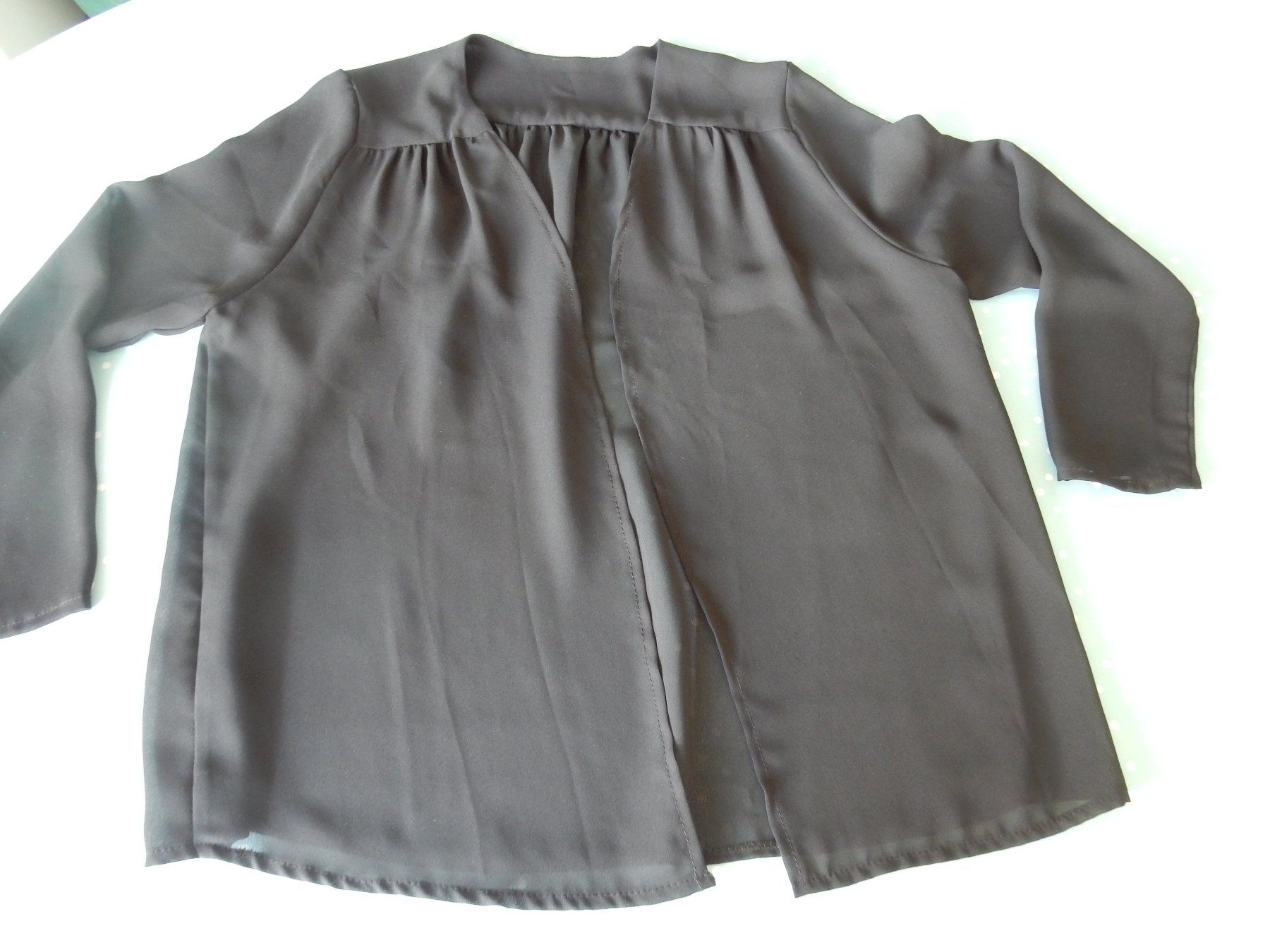 Jacken: Jäckchen schwarz durchscheinend M Jacke Bluse Party – Gebraucht aus Jona von simongarden