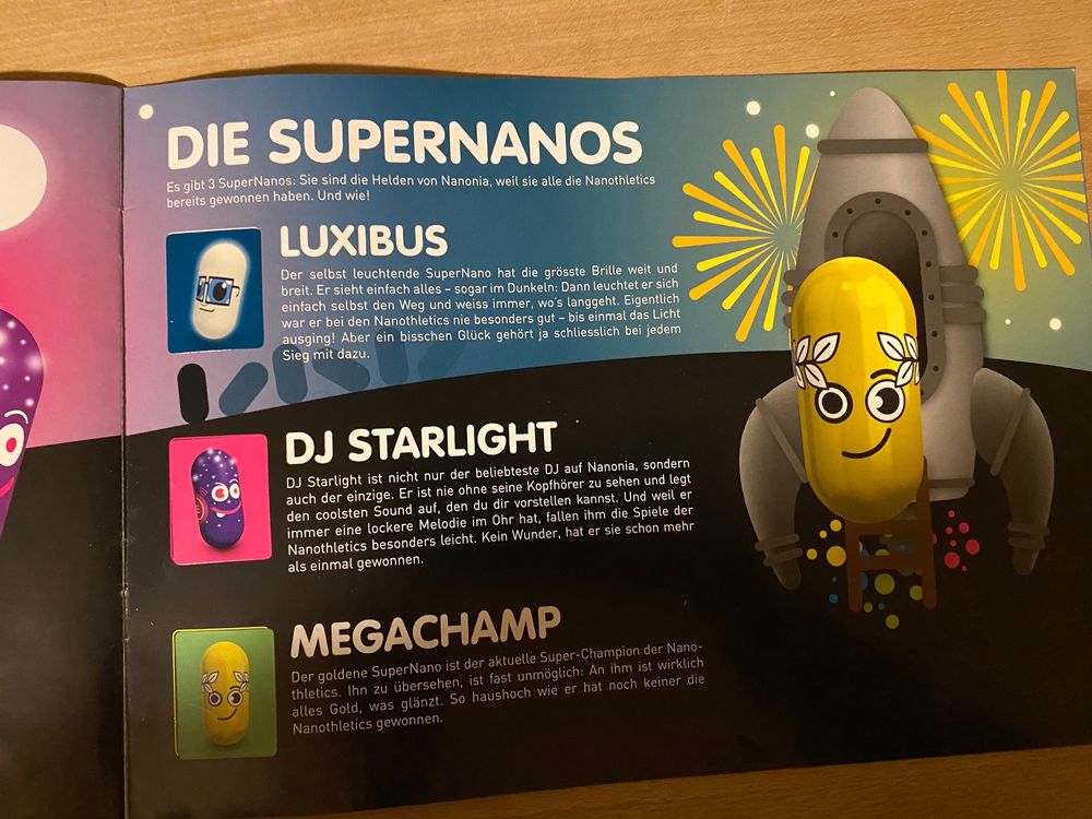 Nano Mania, vollständig mit Supernanos Kaufen auf Ricardo