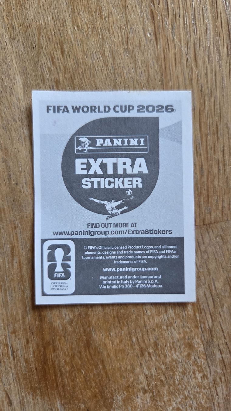 Panini Cartes à collectionner: panini Extra sticker Federico Valverde – Neuf (Voir description) à Coffrane par plop 1