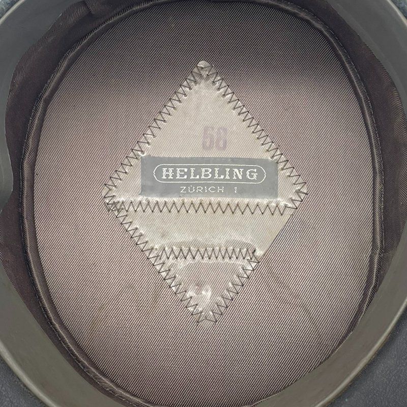 Schweizer Armee Copricapi, berretti & cappellini: Offiziersmütze Hauptmann Ord. 1949 – Usato da Uerkheim venduto da fabulafero 3