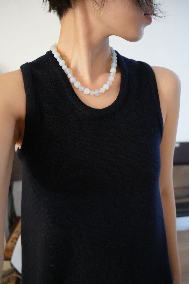 Colliers: pkby Creamy Glass Necklace – Neuf (Voir description) à Frauenfeld par Classiclover 3