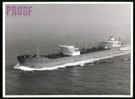 Fotografie Tankschiff Esso Berlin auf Se