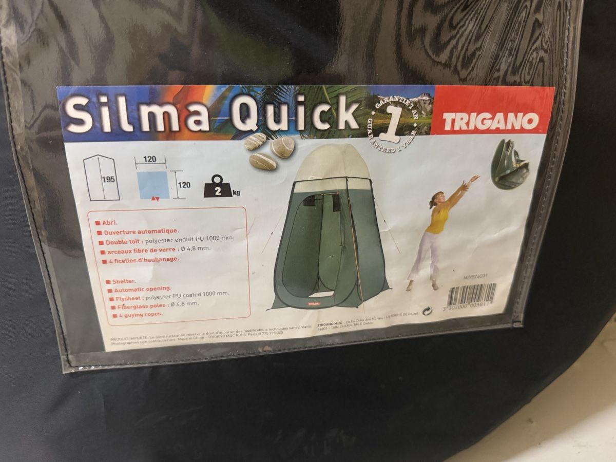 Trigano Zelte: Tente douche Trigano Silma Quick – Gebraucht aus Charrat von Naja8