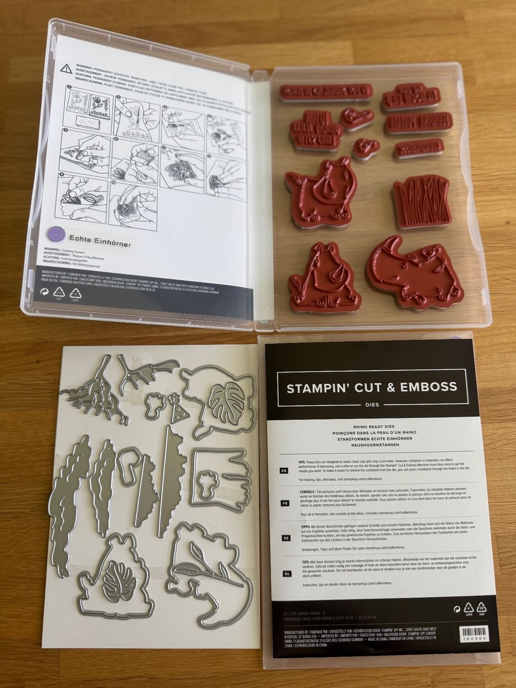 Stampin' up! Stempel: Echte Einhörner + Stanzformen von Stampin Up / A – Gebraucht aus Neukirch (Egnach) von muolen 1