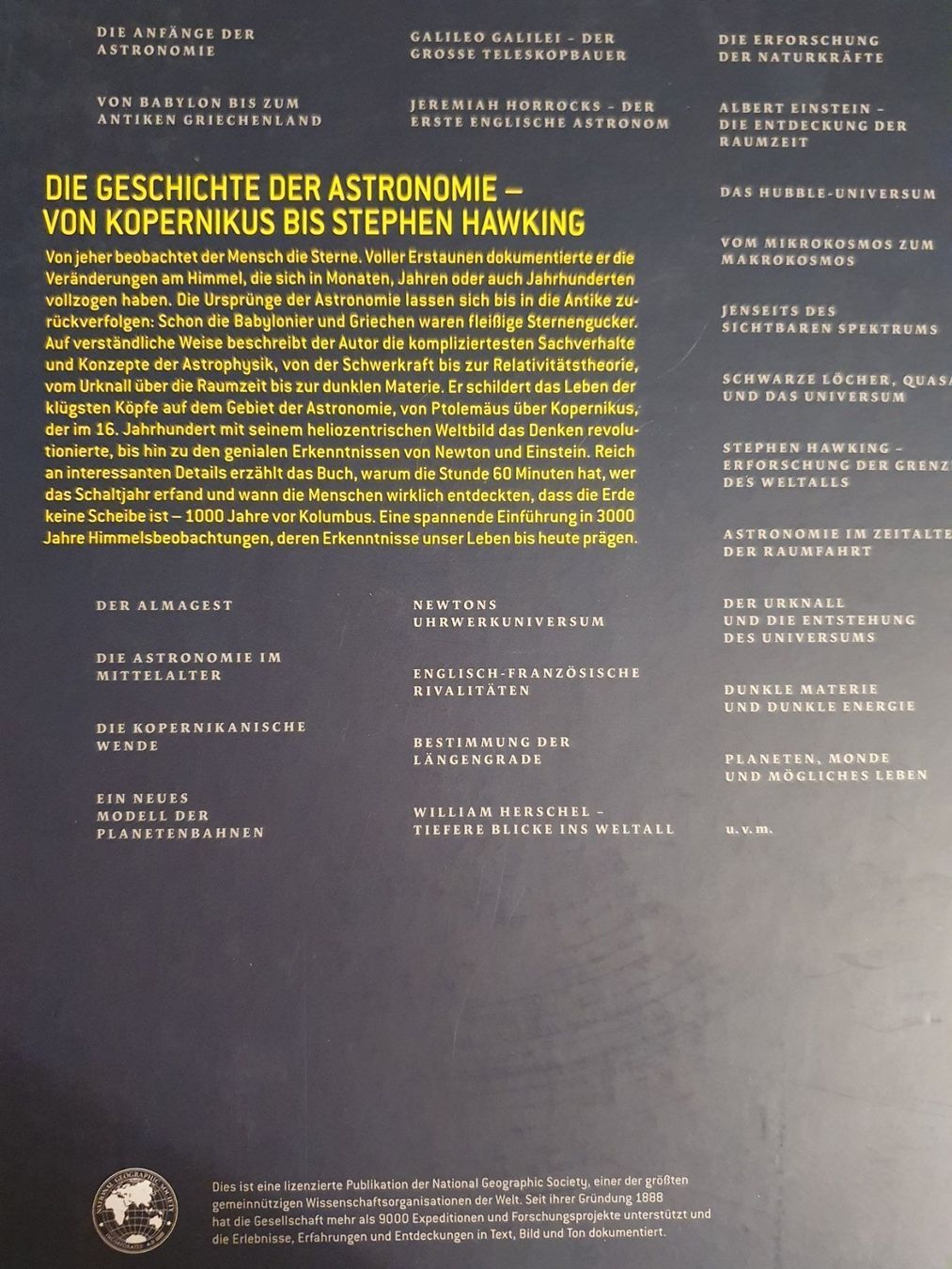 Libri: Die Geschichte der Astronomie,  Peter Aughton – Usato da Thun venduto da Zuzi84 1