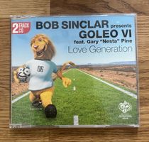 Single CD: Bob Sinclar Goleo VI - Love Generation