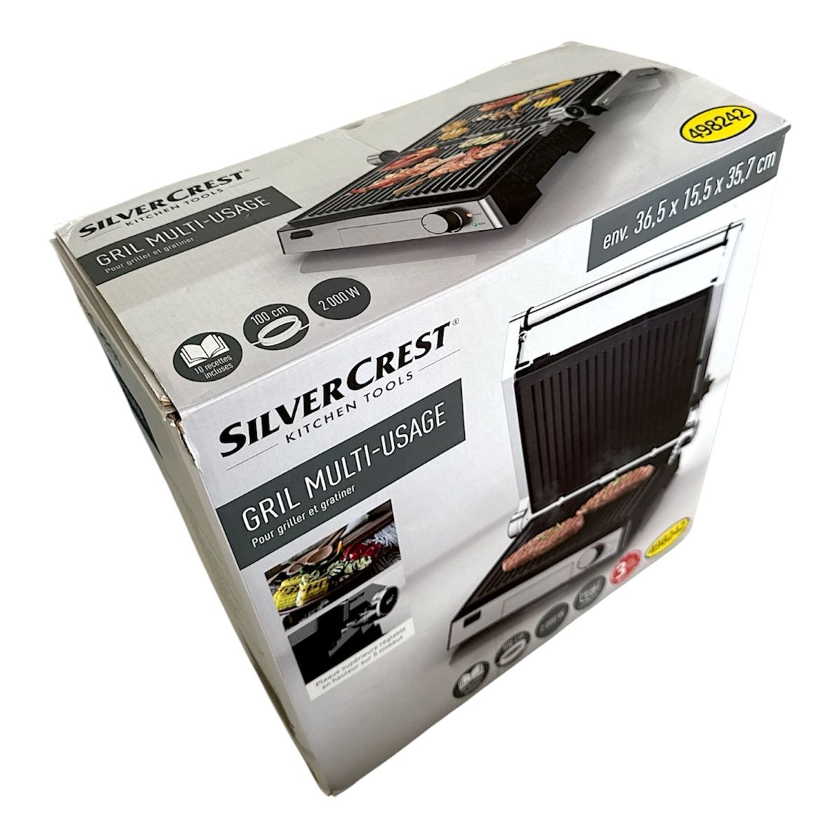 SilverCrest Griglie: Silvercrest multi-use grill USED ONCE in original box – Nuovo (secondo la descrizione) da Bogis-Bossey venduto da aye_jy77 2