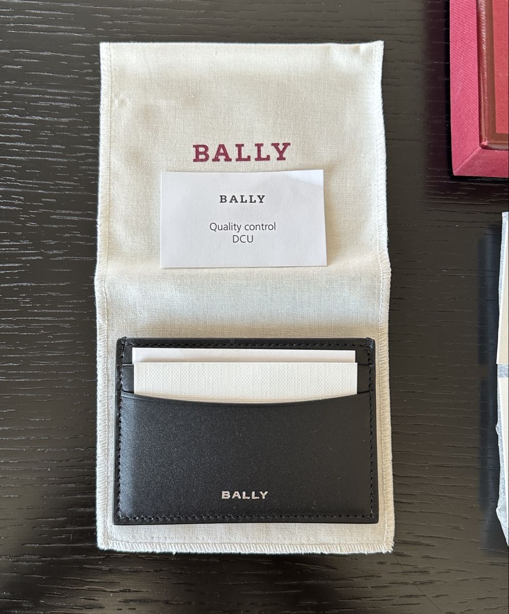 Bally Brieftaschen: Bally Cardholder – Neu und originalverpackt aus St. Gallen von Alpenfuerst 1