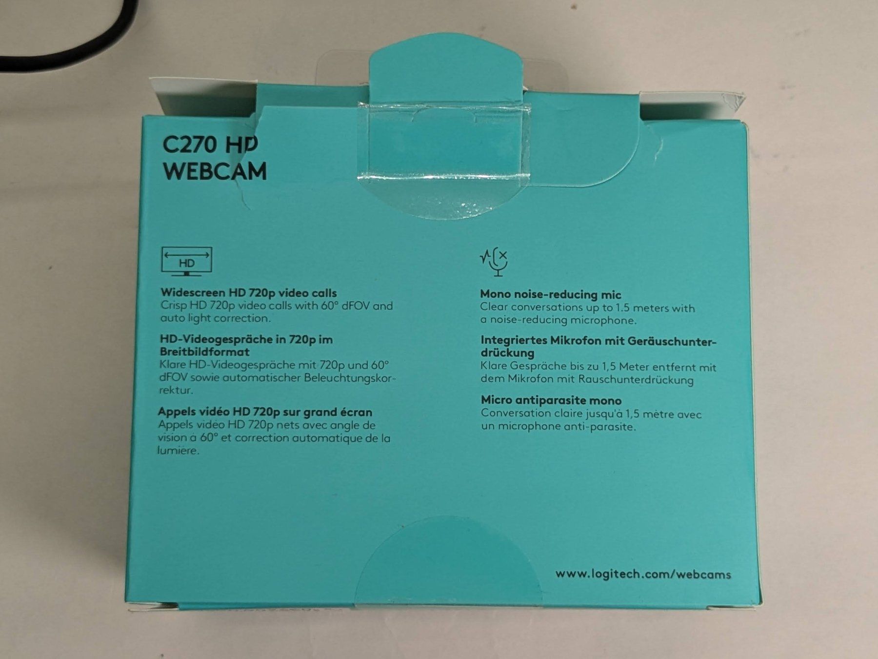 Logitech Webcam: Logitech C270 HD Webcam defekt – Difettoso da Bern venduto da F_M_A 6