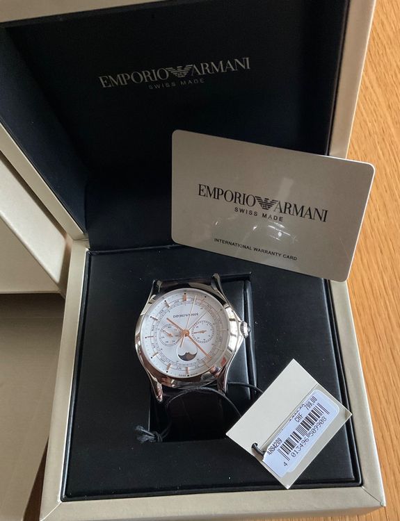 ARMANI SWISS MADE UHR - FULL SET NEU ! | Kaufen auf Ricardo