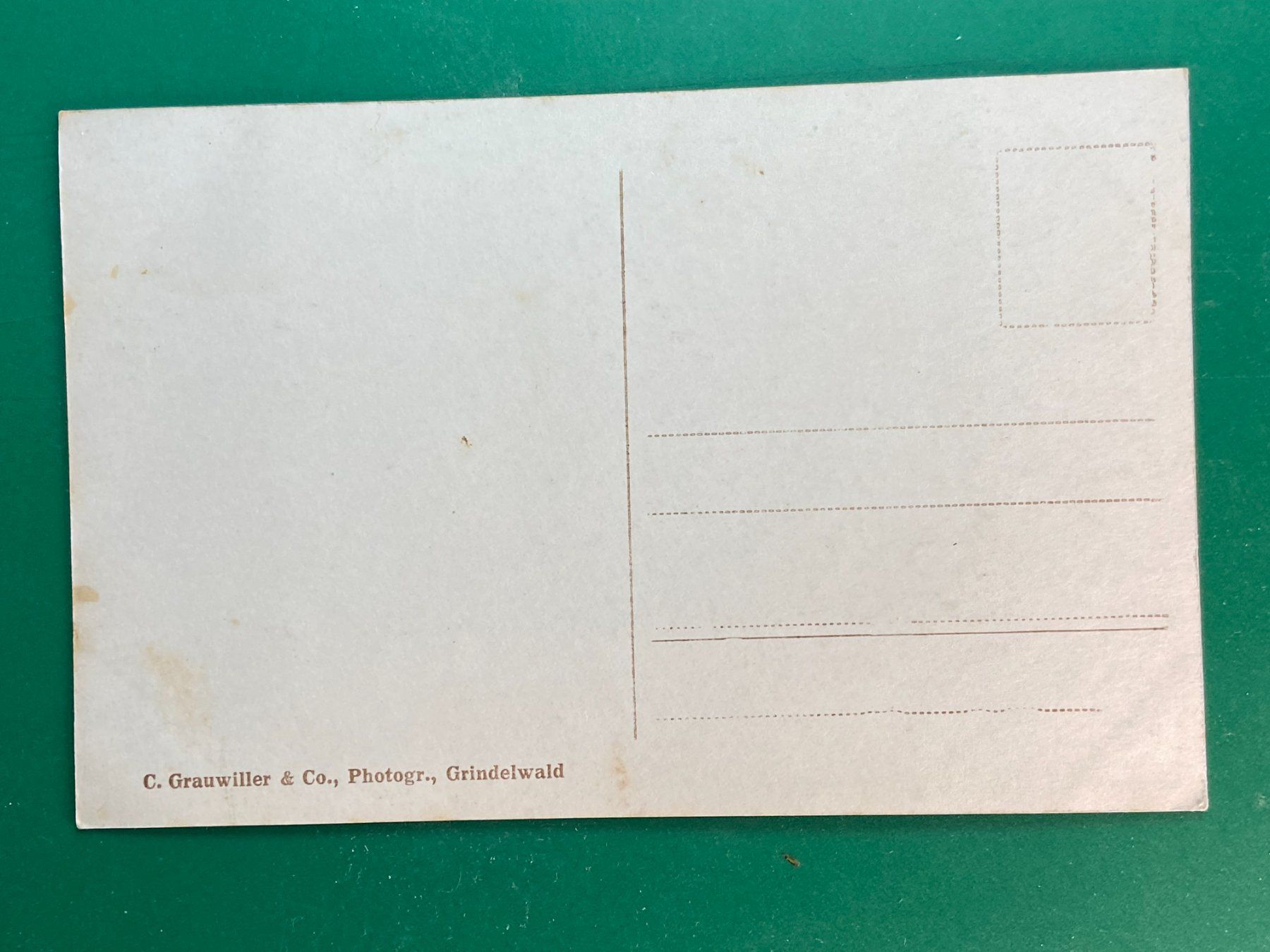 Cartoline postali: Hotel Gr. Scheidegg – Usato da Steg VS venduto da danwer74 1