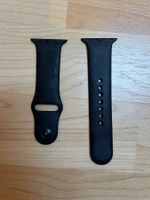 Apple Watch Armband Silikon 42mm schwarz gebrauchter Zustand