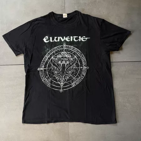 2017 Eluveitie Evocation 2 Pantheon Folk Metal Band T-Shirt
