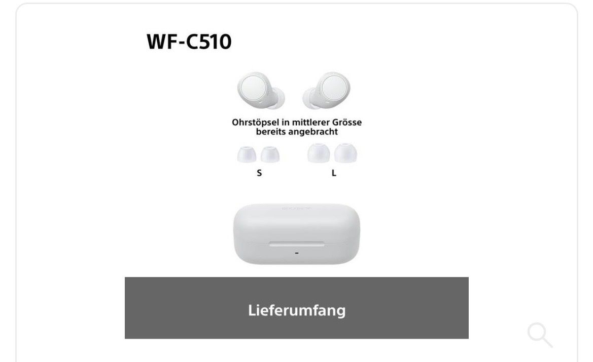 Sony Cuffie: Sony In-Ear-Kopfhörer – Nuovo e nell'imballaggio originale da Schwarzenberg LU venduto da silkebr24 4