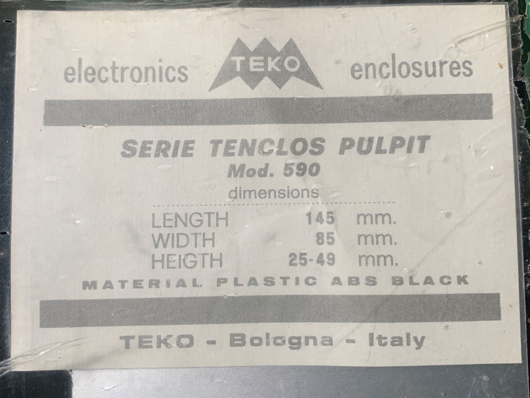 Alle Werkzeuge: Elektronikgehäuse schwarz neu – Neu und originalverpackt aus Wildegg von Elefant42 1