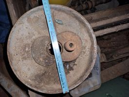 Hürlimann Oldtimer Traktor Riemenpoulie zu D300 / D500