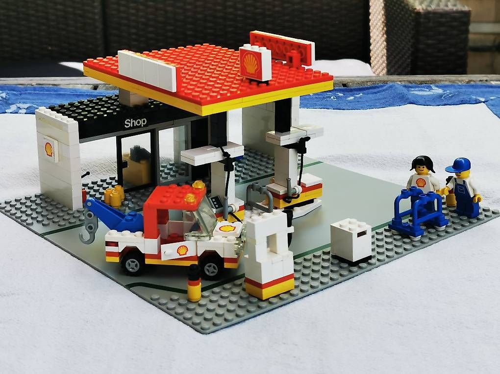 Legoland Kit di costruzioni: LEGO 6378 Shell Service Station – Usato da Ermatingen venduto da Irem77